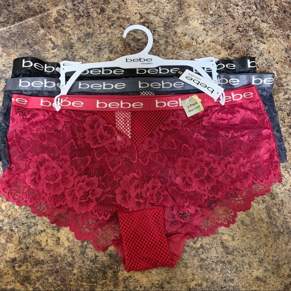 bebe Other - NWT Bebe 3-Pack Boy legs panties